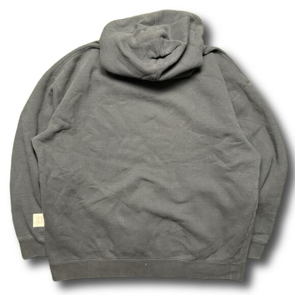 Glossier Limited Run Faded Black Embroidered Logo Sweatshirt - Picture 2 of 7